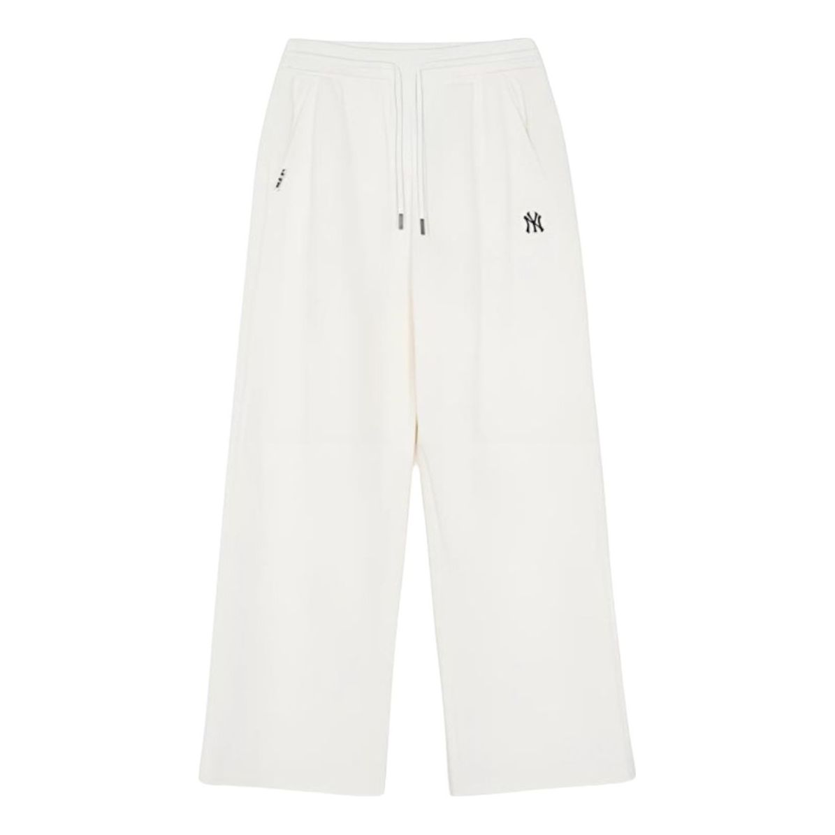 (WMNS) MLB New York Yankees SS26 Wide Leg Pants 'White' 3FPTB0261-50IVS