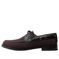DIOR Archie Boat Shoe 'Deep Brown' 3LO183ACR-H758