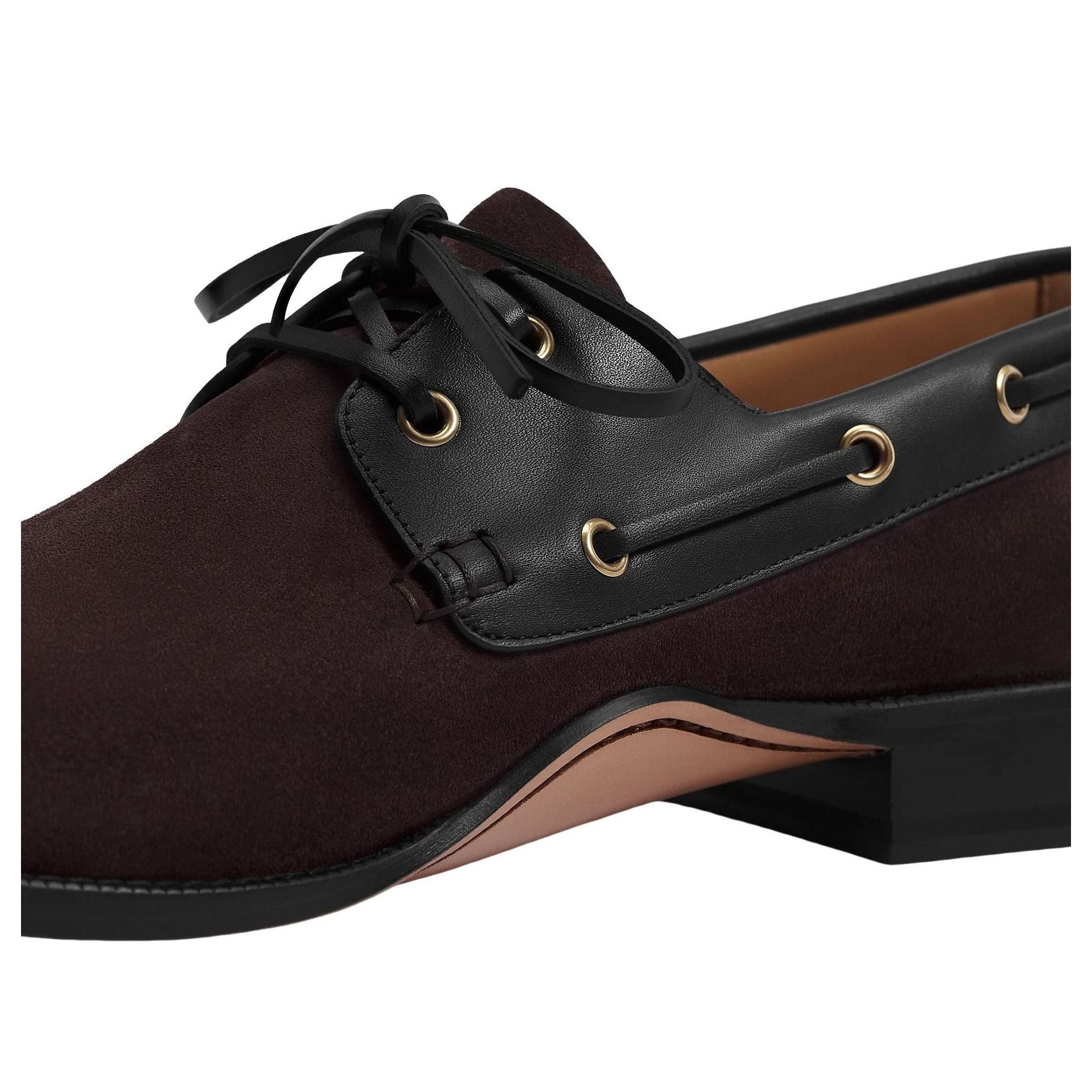 DIOR Archie Boat Shoe 'Deep Brown' 3LO183ACR-H758