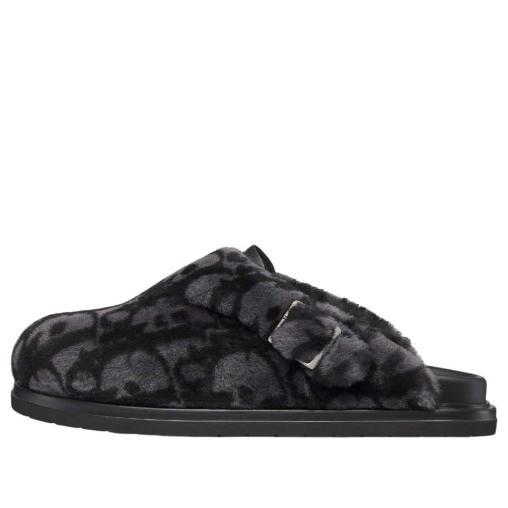 DIOR Aqua Mule 'Oblique Shearling Grey' 3SA138ZYR-H889