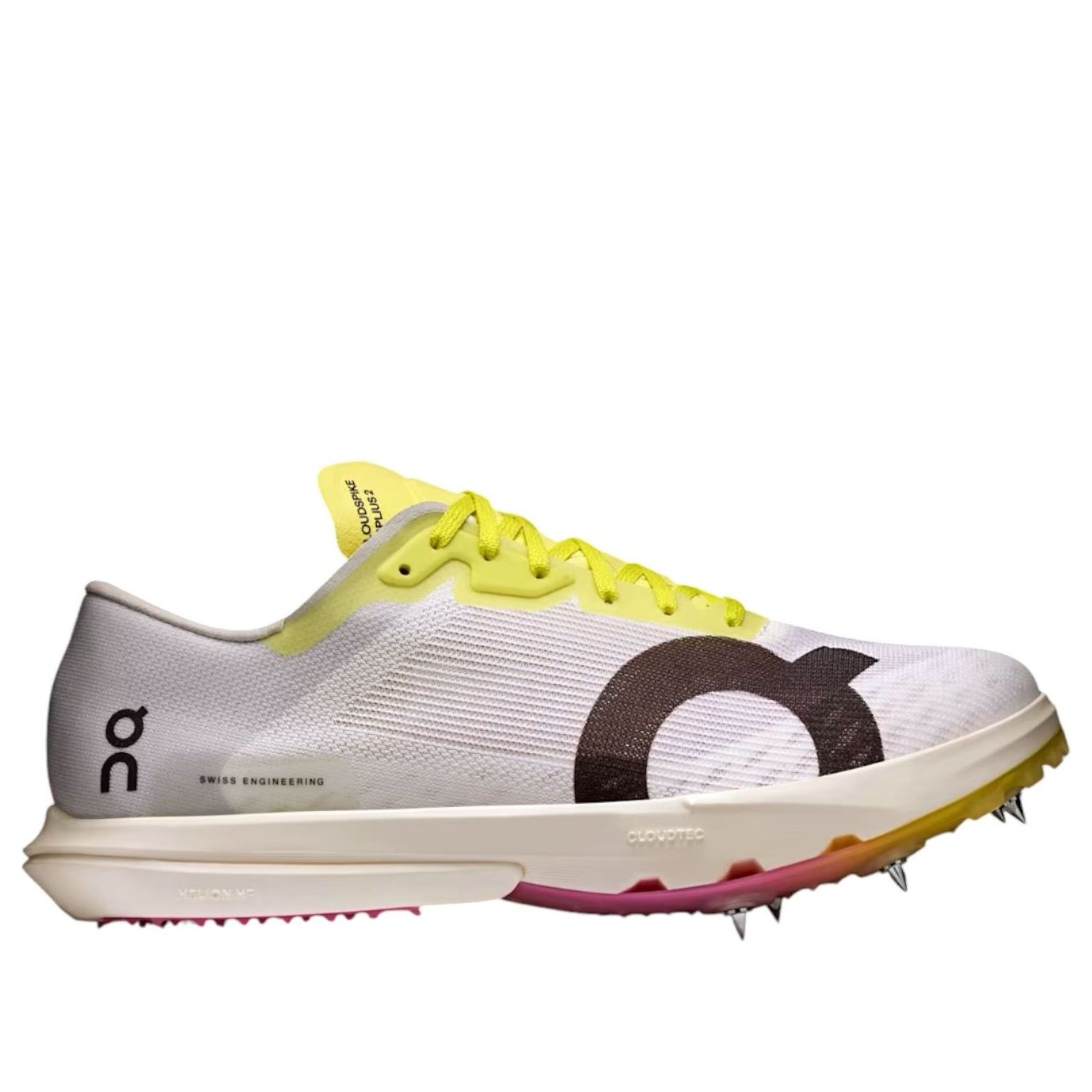 (WMNS) On Running Cloudspike Amplius 2 'White Yellow Raspberry' 3WF10202926