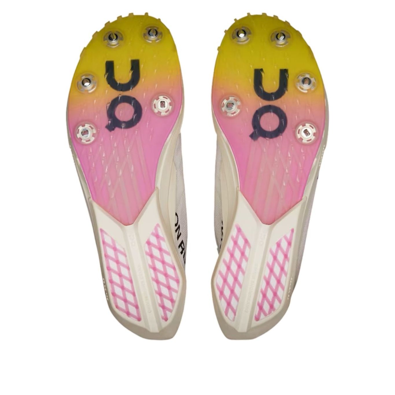 (WMNS) On Running Cloudspike Amplius 2 'White Yellow Raspberry' 3WF10202926