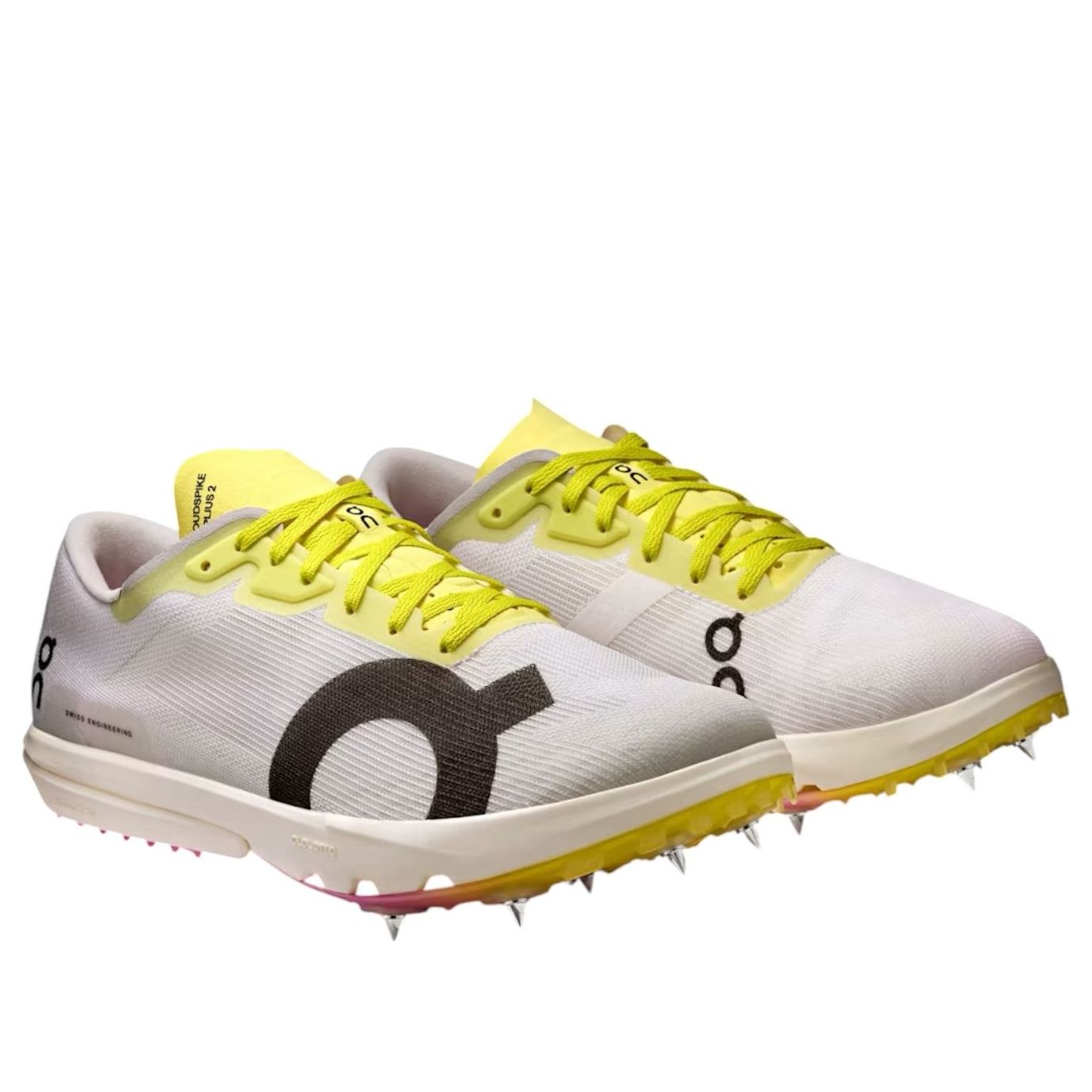 (WMNS) On Running Cloudspike Amplius 2 'White Yellow Raspberry' 3WF10202926