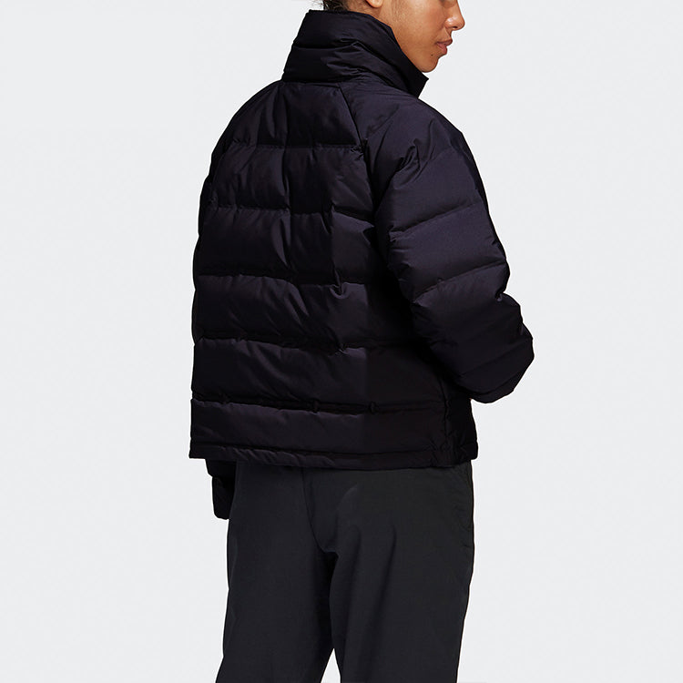 (WMNS) adidas Helionic Relaxed Fit Down Jacket 'Black' FT2563