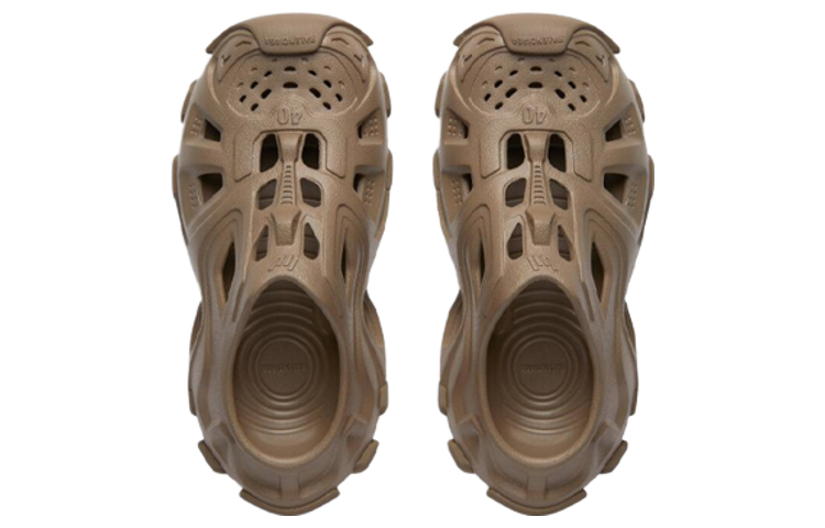 Balenciaga HD Mules 'Dark Beige Rubber' 735249W3CES2000