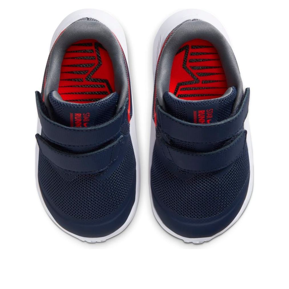 (TD) Nike Star Runner 2 'Midnight Navy Crimson' AT1803-405