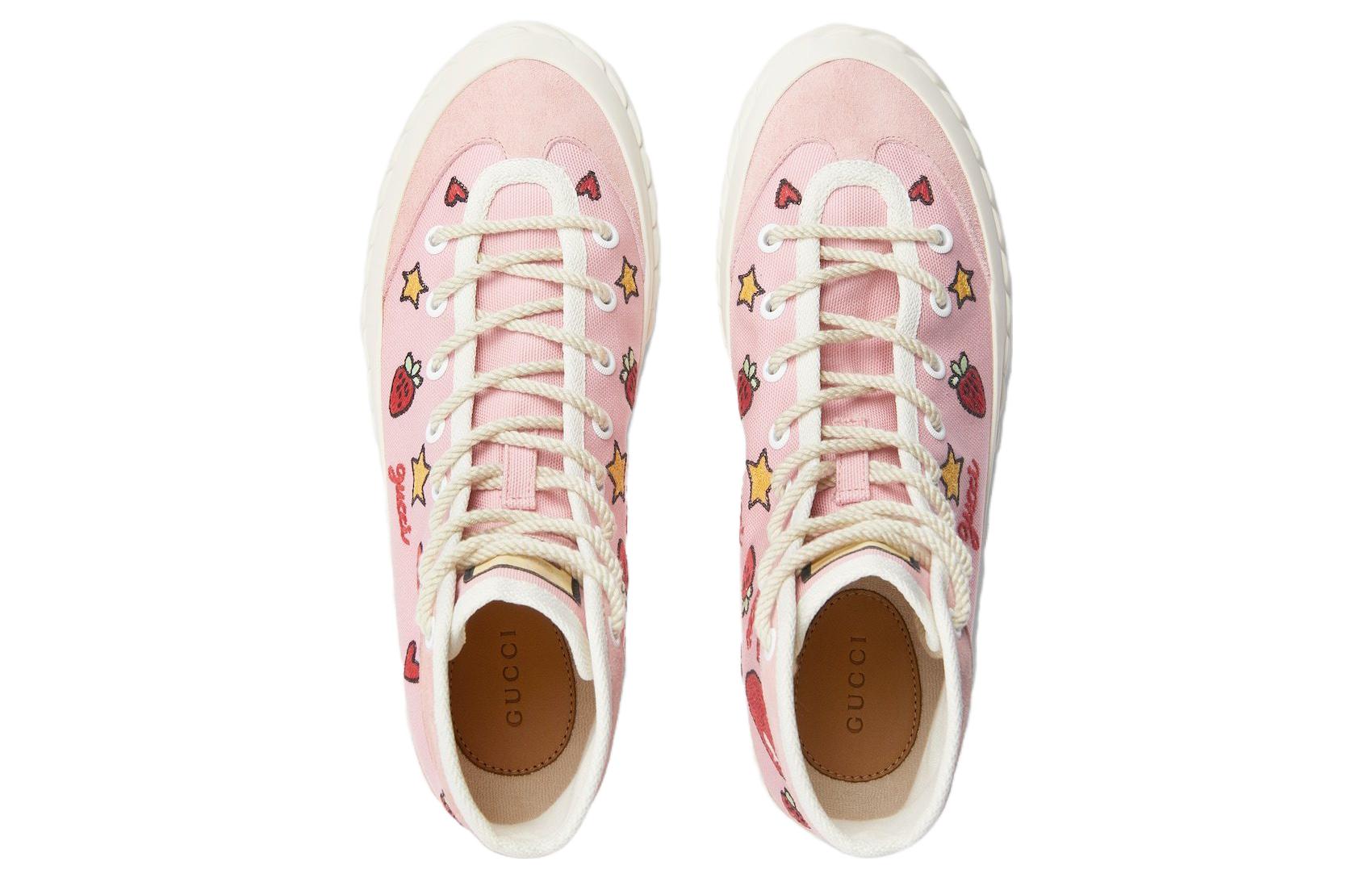 (WMNS) Gucci Canvas HighTop 'Valentine's Day' 746406-FABRJ-5842