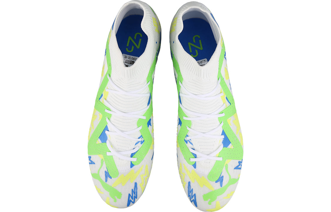 PUMA Future Match x Neymar MG 'White Green Blue' 107617-01