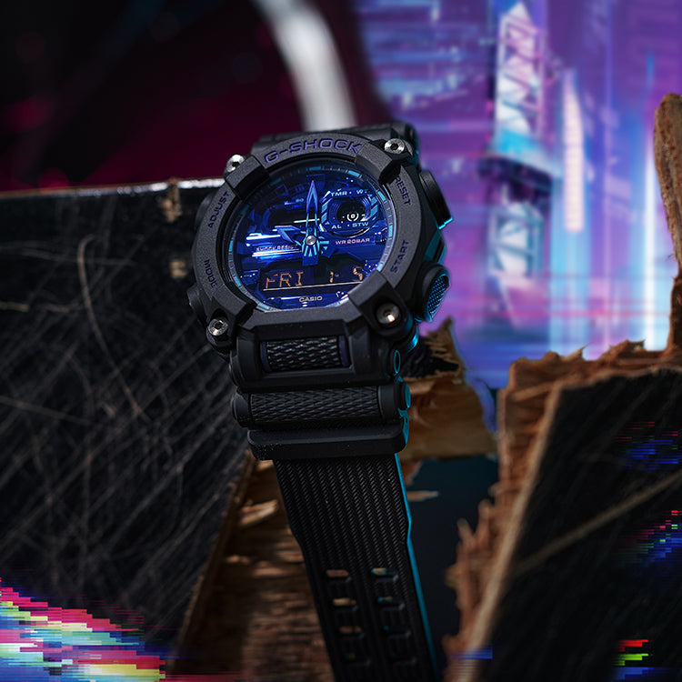 CASIO G-Shock Analog-Digital 'Black' GA-900VB-1APR