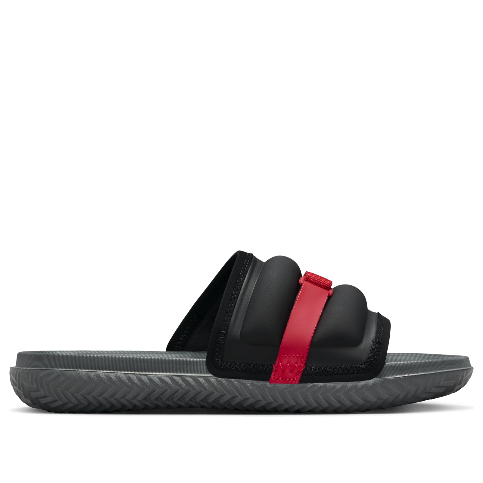 Air Jordan Super Play Slide 'Black Fire Red' DM1683-060