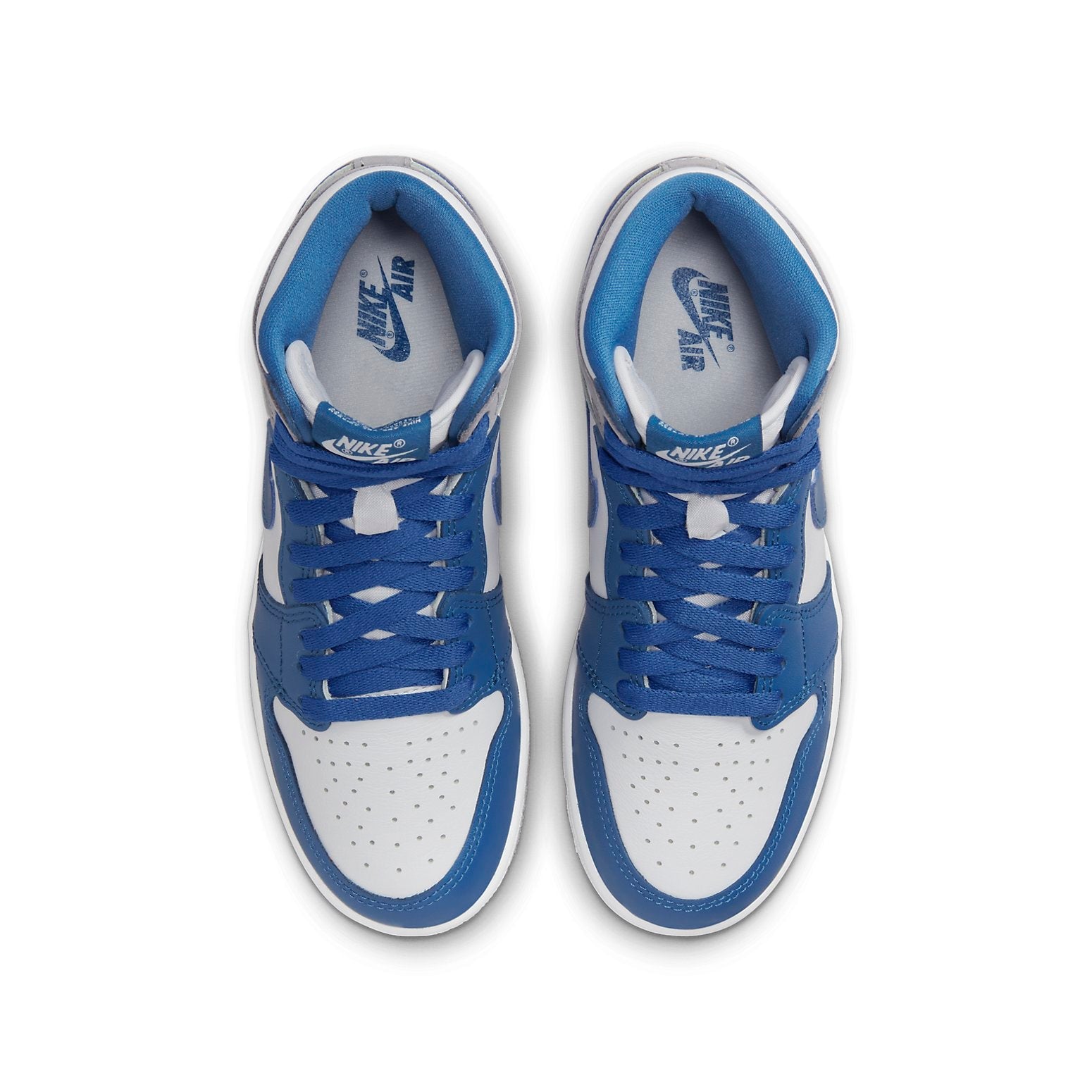 (GS) Air Jordan 1 Retro High OG 'True Blue' FD1437-410