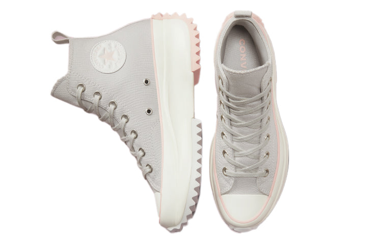 (WMNS) Converse Run Star Hike High Top Casual Canvas Shoes Gray A02546C