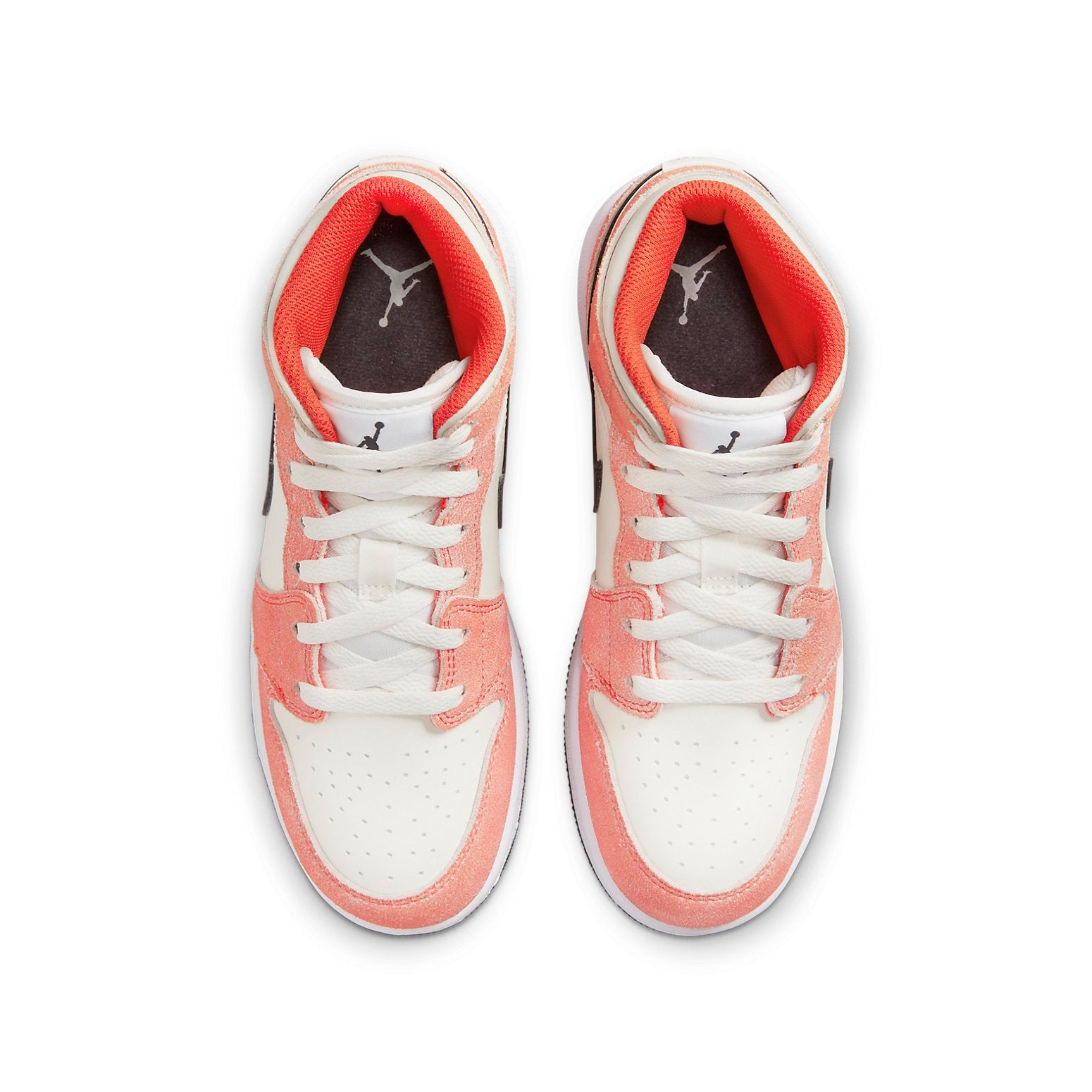 (GS) Air Jordan 1 Mid SE 'Orange Suede' DV1336-800