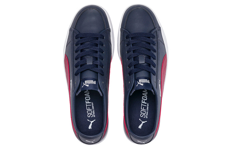PUMA Smash Vulc v2 Blue/Red 367308-04