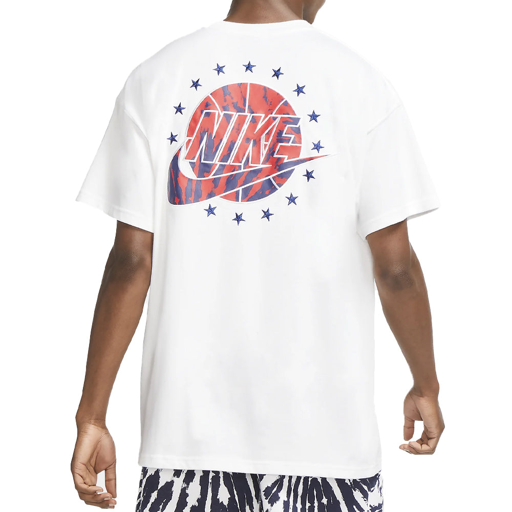 Nike logo Printing Casual Short Sleeve White CV1083-100