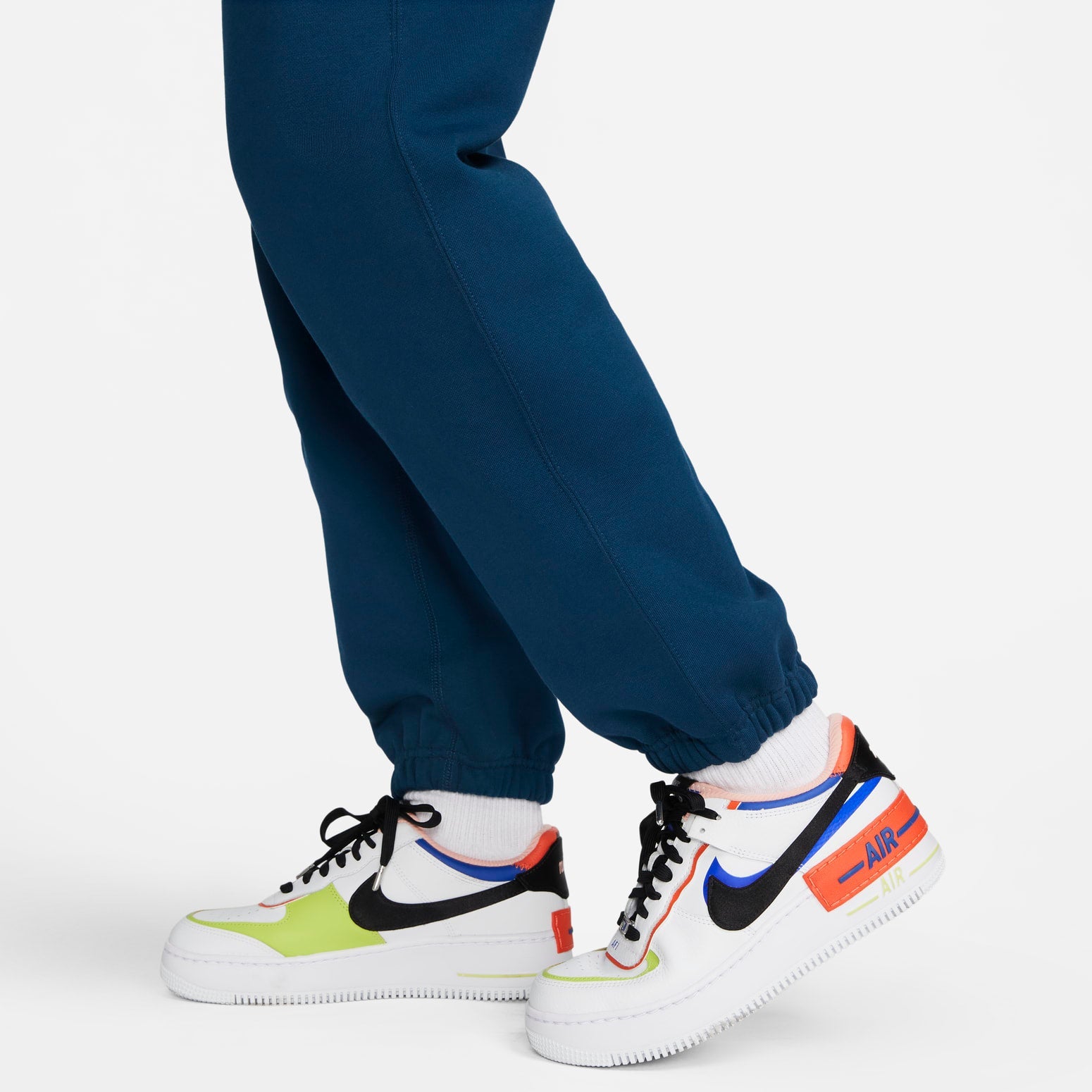 (WMNS) Nike Solo Swoosh Sweatpants 'Blue' CW5565-460