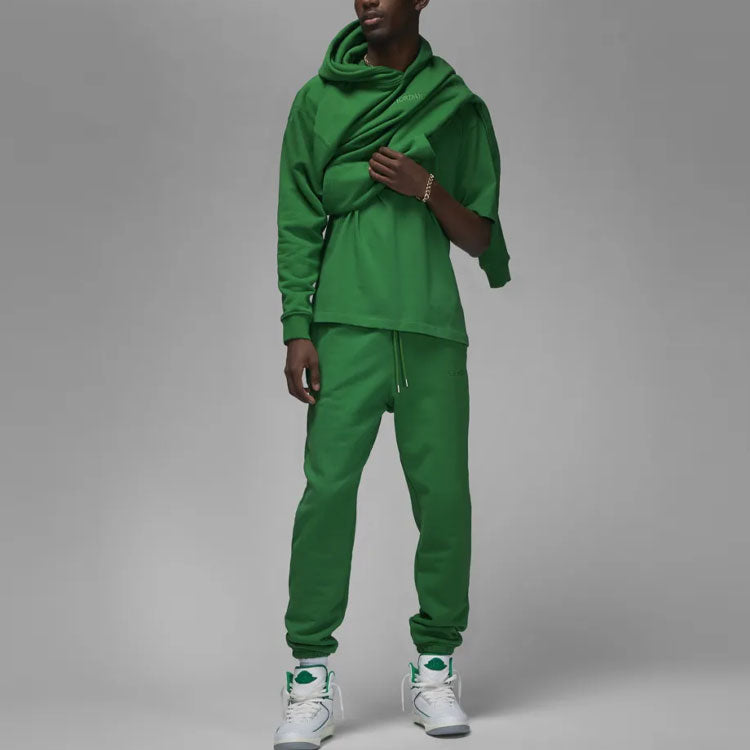 Air Jordan x Wordmark Knit Sweatpants 'Green' FJ0697-302