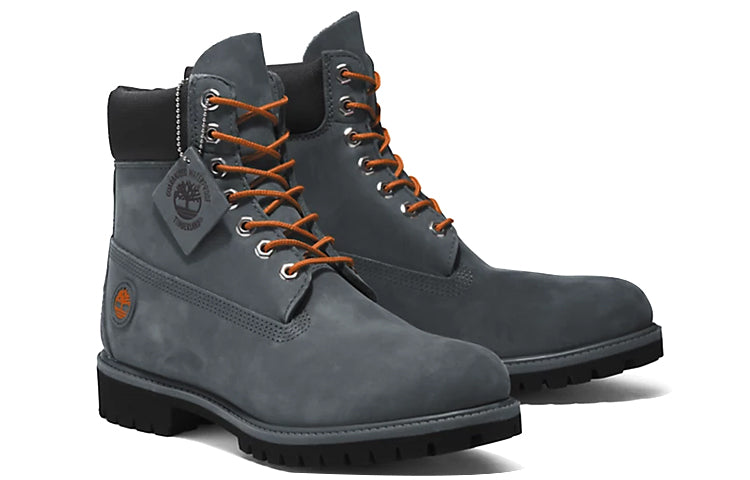 Timberland Premium 6 Inch Boot 'Grey Orange' A2DZG033
