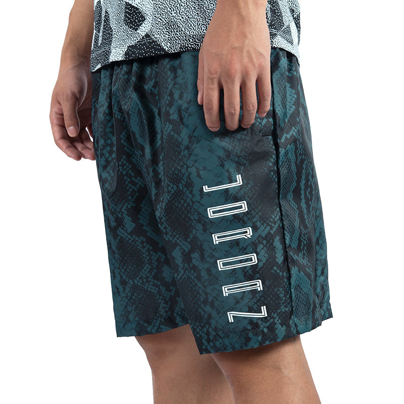 Air Jordan 11 Snakeskin Snake Skin Shorts For Men Blue/Black CI0313-414