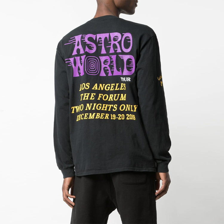 Travis Scott Astroworld La Exclusive T-shirt 'Black' TC-385