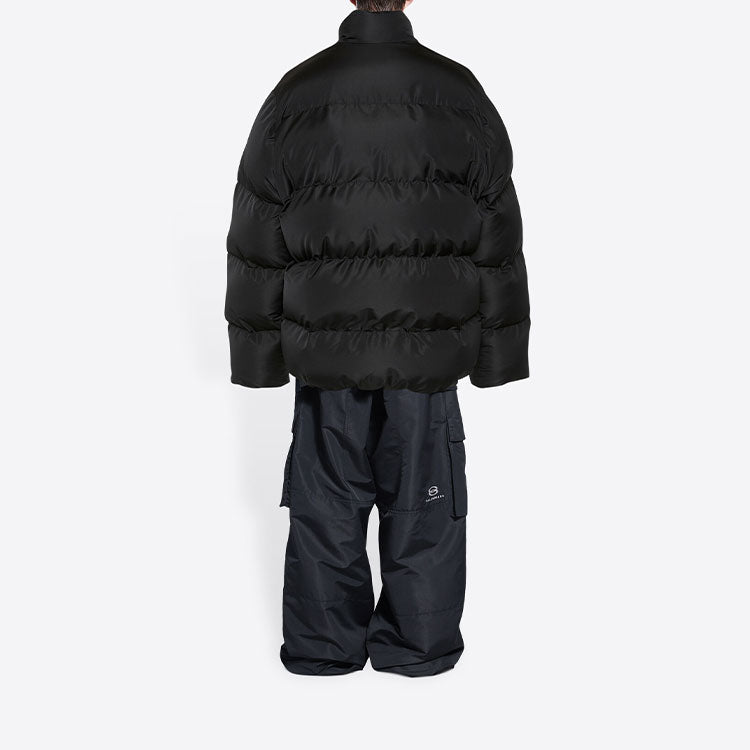 Balenciaga Year Of The Tiger Oversized Padded Down Jacket 'Black' 682695TLO061000