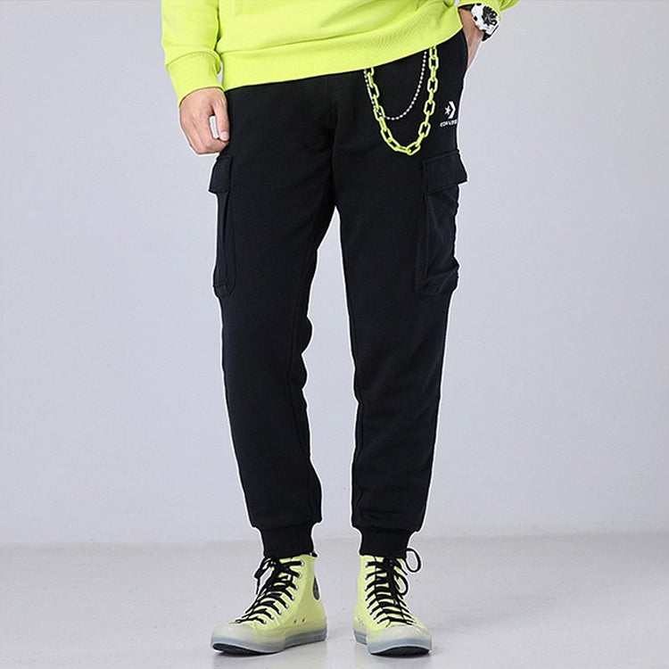 Converse Star Chevron EMB Cargo Trouser Asia Sizing 'Black' 10017878-A01