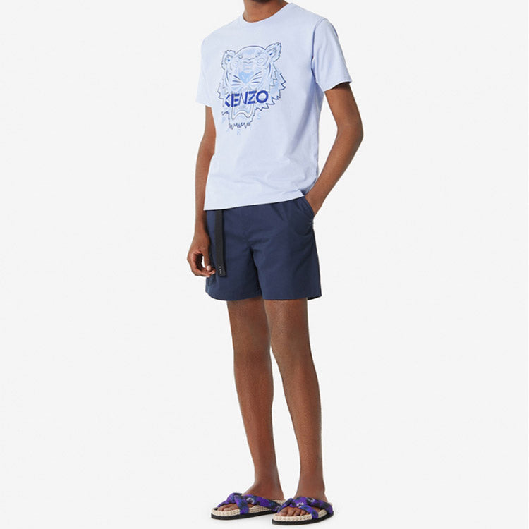 Men's KENZO Series Pattern Short Sleeve FA55TS0714V6-65