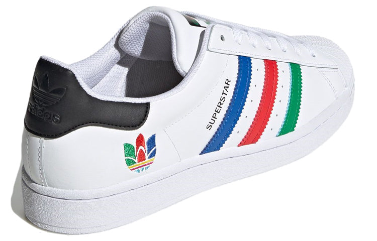 adidas Superstar 'Colorful Trefoil - Cloud White' FU9521