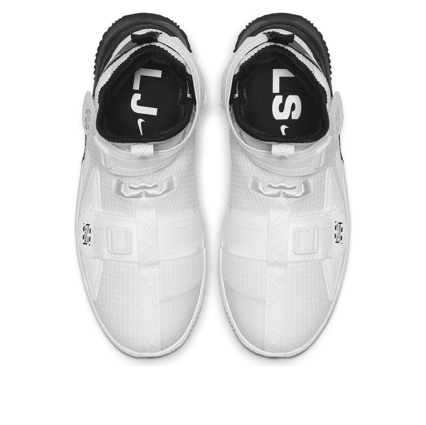 (GS) Nike LeBron Soldier 13 Flyease 'White Black' CJ1317-100