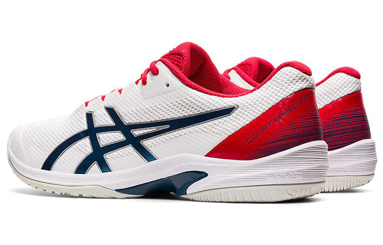 ASICS Court Speed FF 'White Red' 1041A092-105