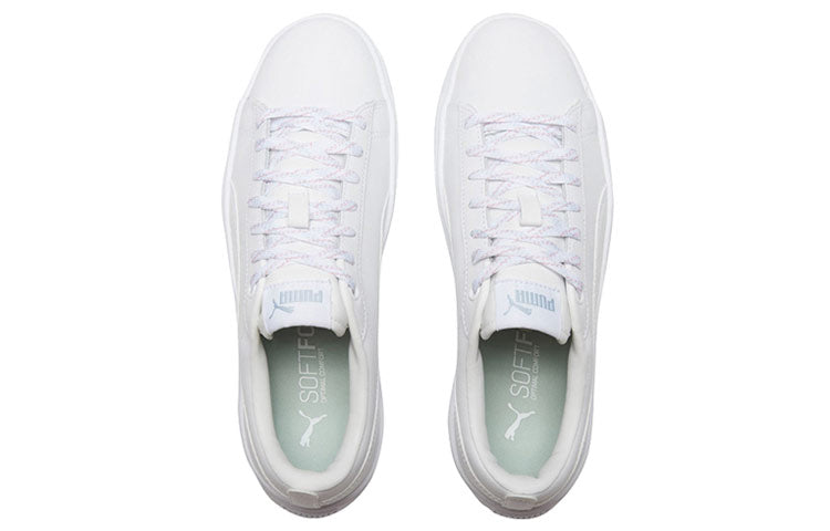 (WMNS) PUMA Smash Platform Q4 Polka 'White' 369833-01
