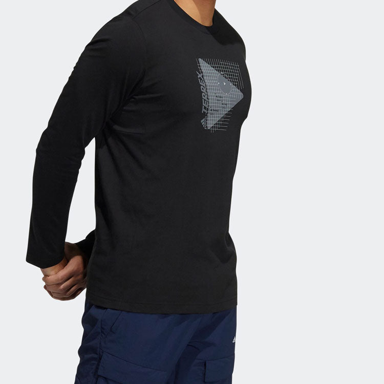 adidas Play Button Graphic Sweaters 'Black' H13838