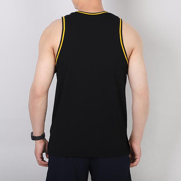 Nike NBA DRI-FIT Los Angeles Lakers Sports Basketball Jersey/Vest Black BQ9344-010