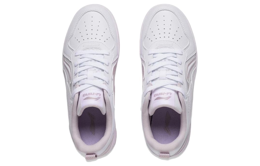 (WMNS) Li-Ning Shiyi 'White Mauve' AGCT342-1