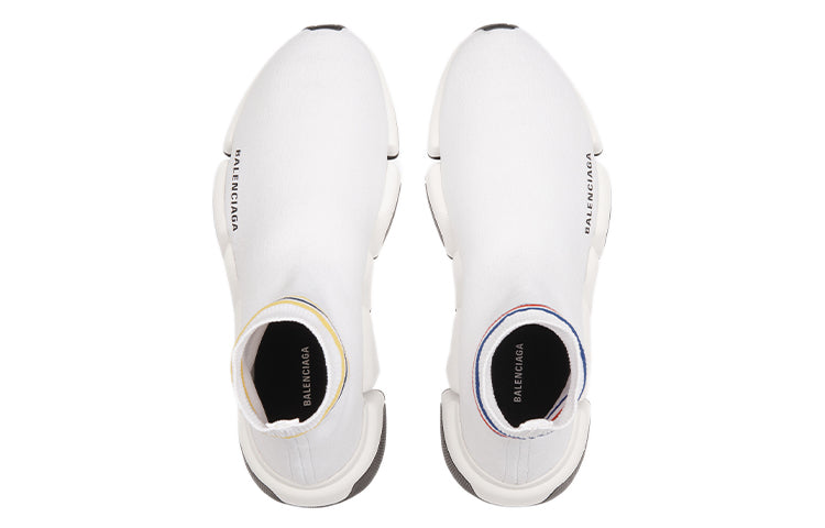 Balenciaga Speed 2.0 Sneakers 'Striped White' 674617W2F609467