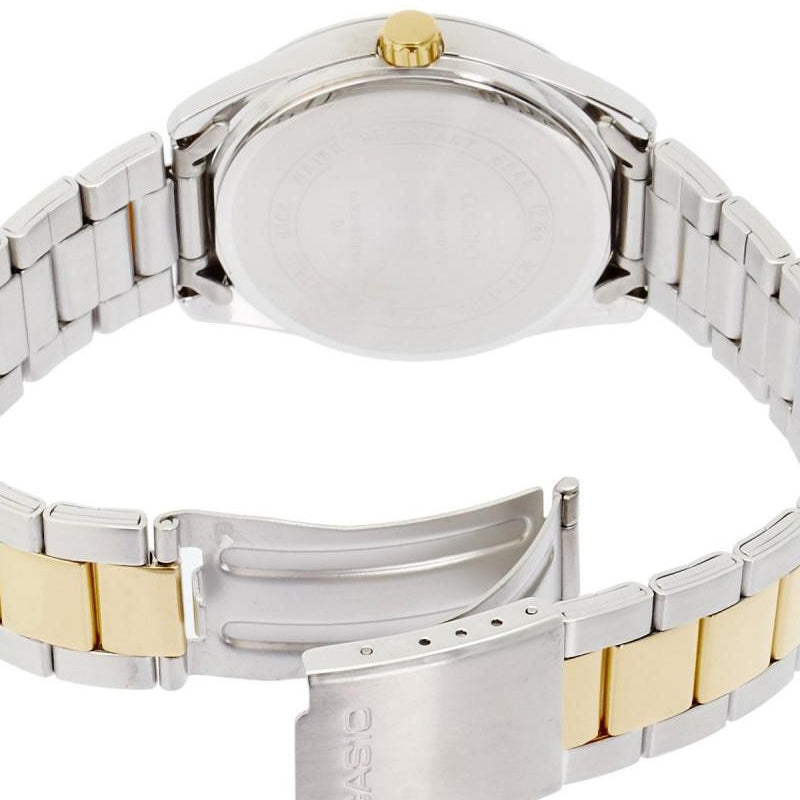 CASIO Quartz Waterproof Limited Edition Mens Silver Analog MTP-1302SG-7A