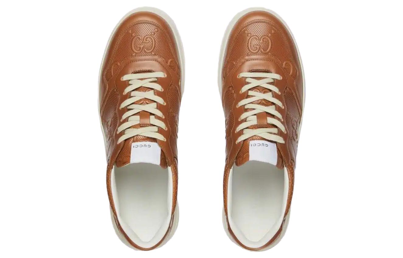 (WMNS) Gucci Chunky B GG Sneakers 'Brown' 726544-AABBV-2742