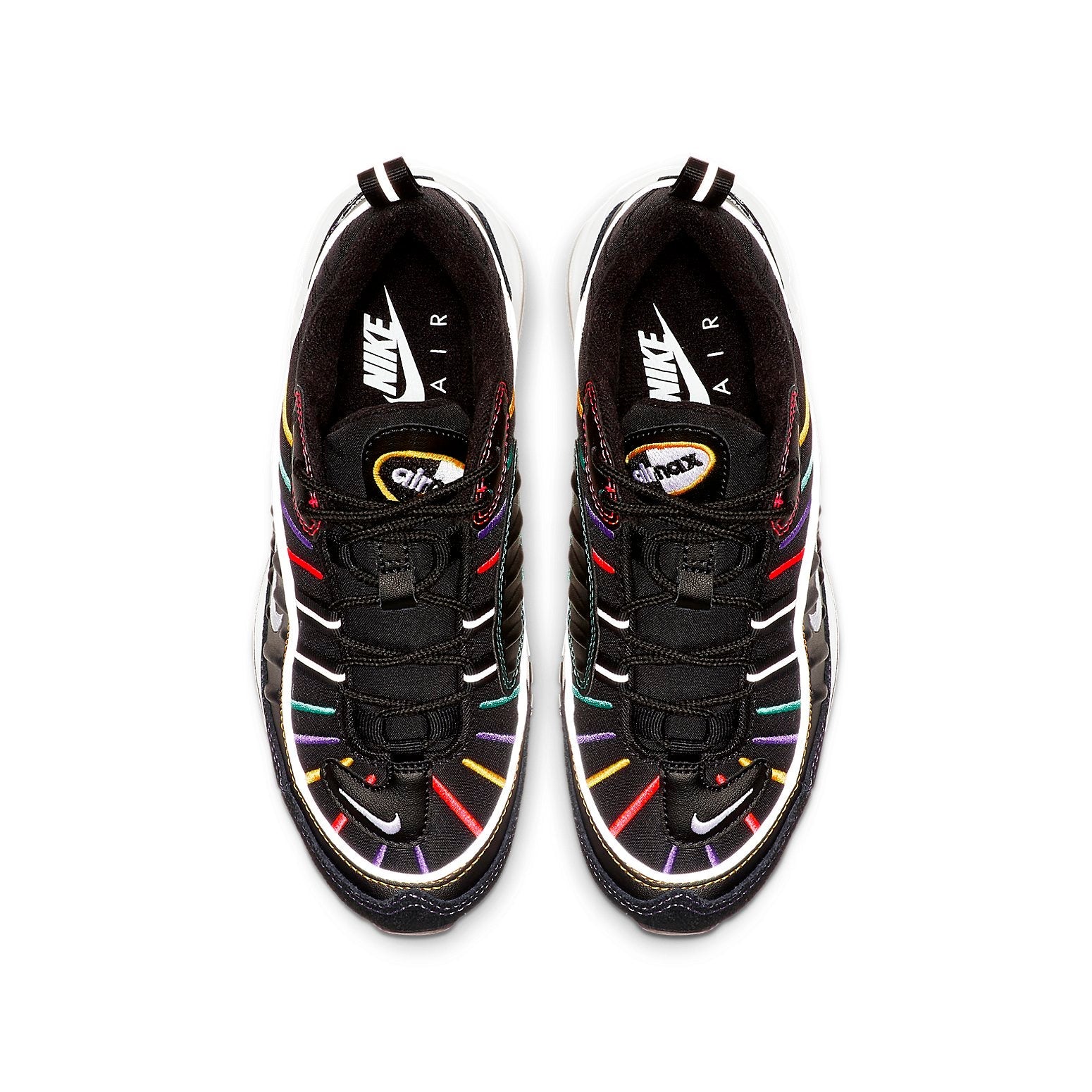 (GS) Nike Air Max 98 'Black Multi' CJ7393-001