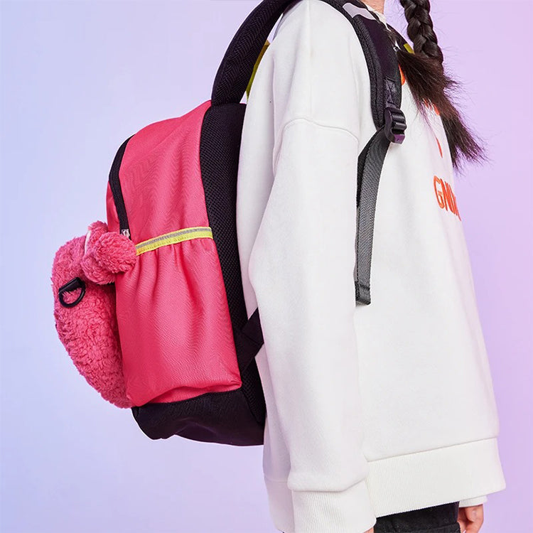 (GS) Li-Ning x Disney Toy Story Lotso Backpack 'Pink Black' YBSR062-1