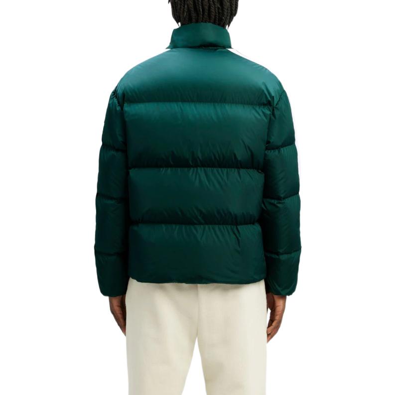 Palm Angels Classic Track Down Jacket 'Green White' PMED019F22FAB0015501