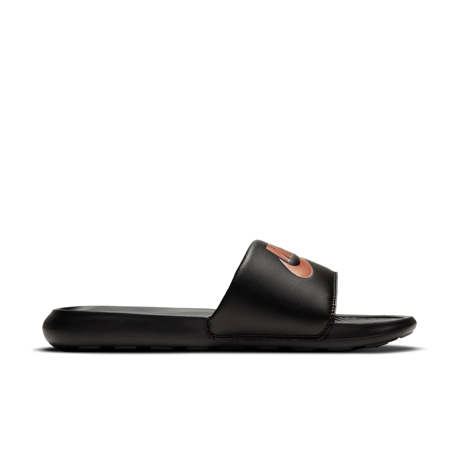 (WMNS) Nike Victori One Slide 'Black Metallic Red Bronze' CN9677-001