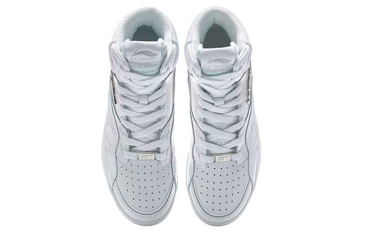 (WMNS) Li-Ning 937 Deluxe Hi 'White' AGBR080-1