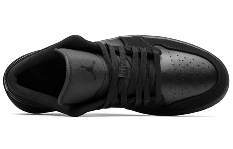 Air Jordan 1 Retro Low 'Triple Black' 553558-025