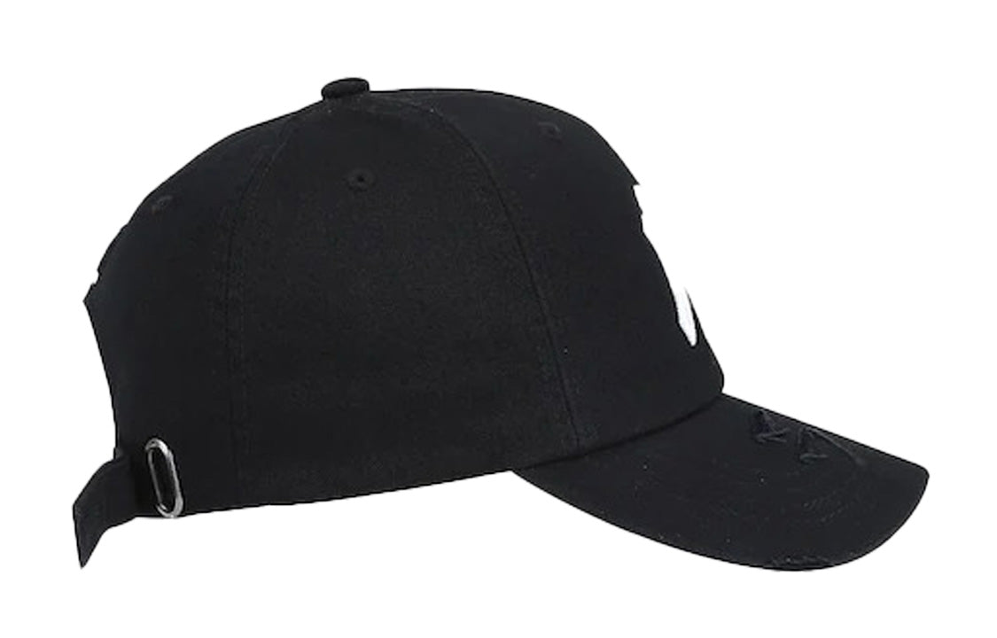 MLB Large Logo Alphabet Embroidered Baseball Cap Black 32CP79911