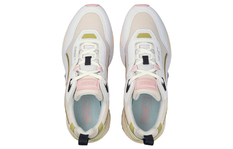 (WMNS) PUMA Mirage Tech 'Pearl White Gold' 381118-16