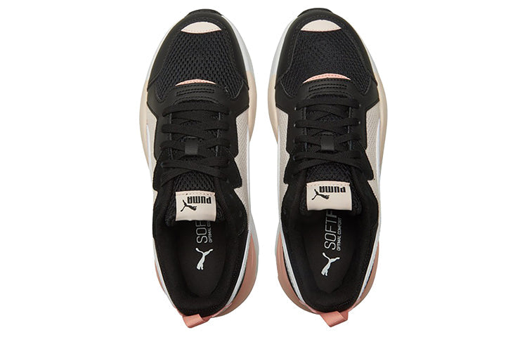 PUMA X-Ray Black Pink White Low Tops Sports Shoe 'Black White Pink' 372602-27