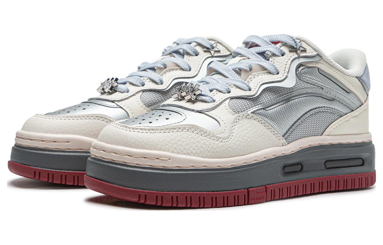 (WMNS) Li-Ning Future C1 'Beige Silver Grey' AGCT500-2