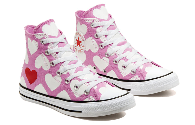 Converse Chuck Taylor All Star High 'Twisted Hearts - Peony Pink' 167347F