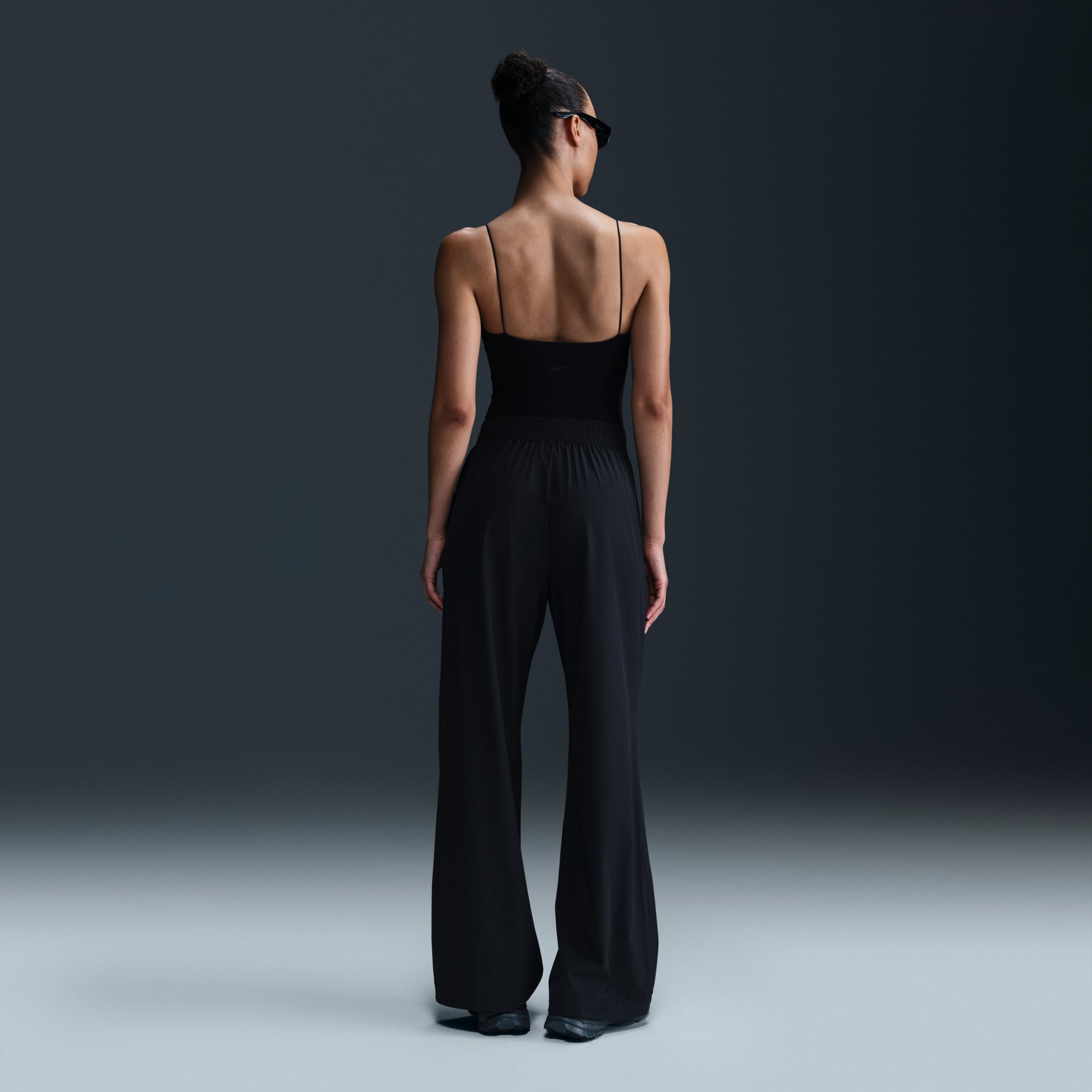 (WMNS) Nike 24.7 PerfectStretch Dri-FIT High-Rise Loose-Fit Pants 'Black' HQ0236-010