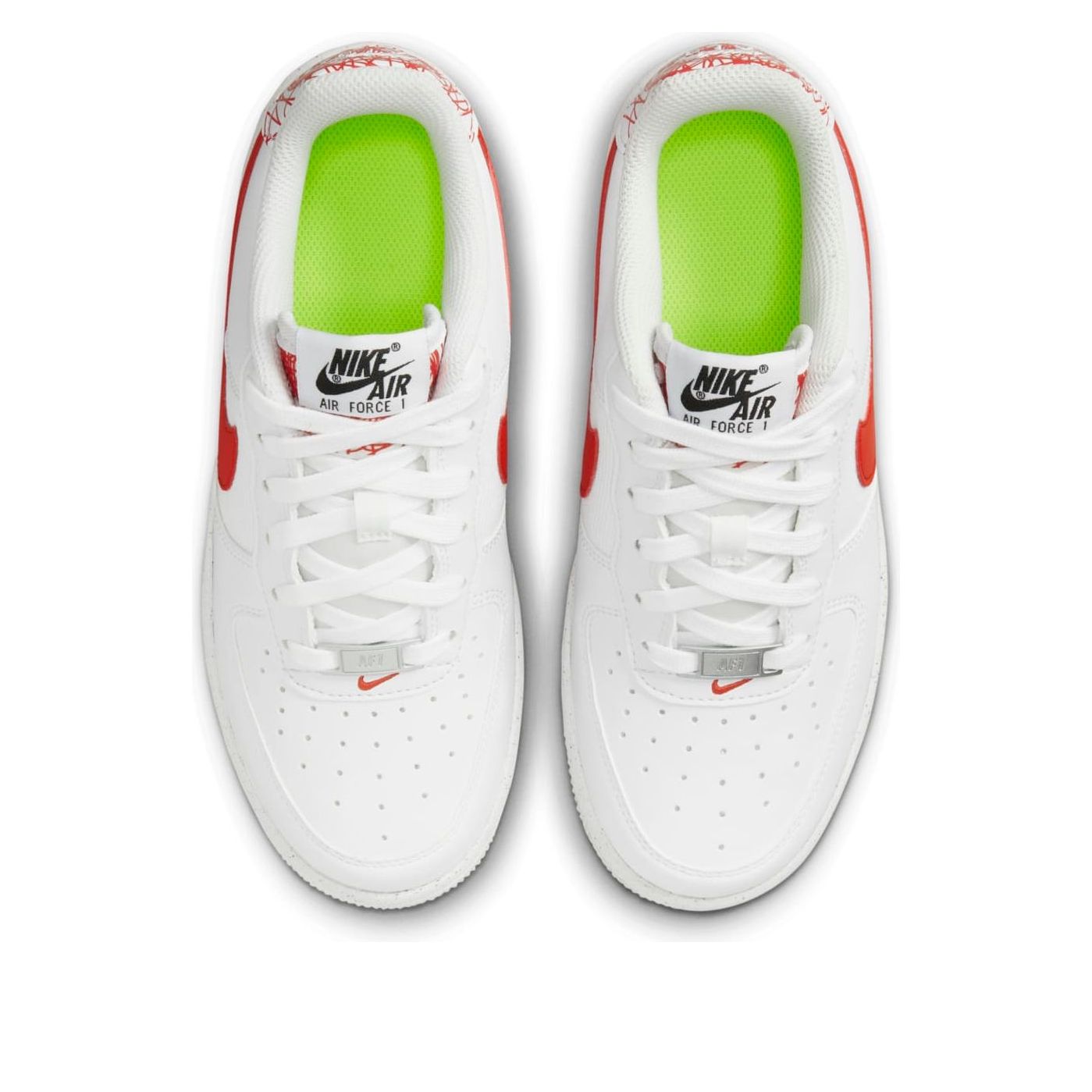 (GS) Nike Air Force 1 Crater Next Nature 'White Habanero Red' DM1086-101